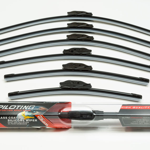 Pair of Silicone Wiper Blades